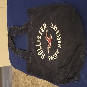 FREE with any purchase: Hollister Beach bag